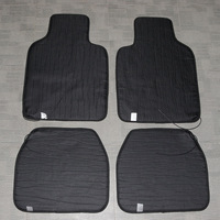 Tapis de voiture à fibre optique avec lumière étoilée LED télécommandée par application Tapis de sol à LED contrôlé par la musique pour les voitures de la série 2 3 5