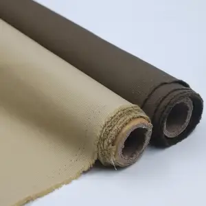 China supplier hot selling colors 220gsm 98% cotton 2% spandex color khaki pant cloth uniform fabric for pants