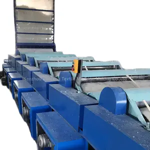 Textile waste recycling machine