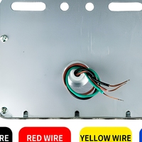 Feu de position latéral à LED à défilement lumineux 12V 24V, boîtier en plastique, logo personnalisé pour remorque et camion