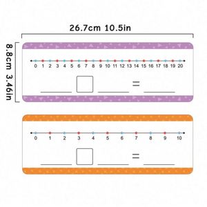 Cartes d'apprentissage des opérations mathématiques (addition et soustraction) de 0 à 20, aides pédagogiques, kit de manipulations mathématiques polyvalent - Product Image 6