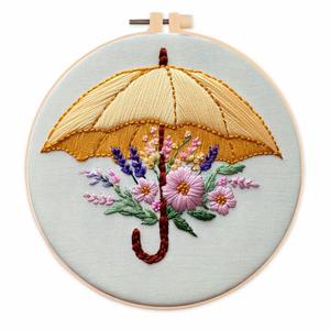 Оригинальный кросс-бордюр новый продукт серии Европейская вышивка DIY подсолнечное пасхальное яйцо цветок английская игла инструкции подарок - Product Image 5