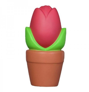 Pelota Antiestrés con Forma de Tulipán en Maceta con Logotipo Personalizado, Juguetes Antiestrés de Tulipán para Promoción Empresarial - Product Image 5