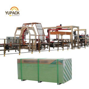 Sistemas <span class=keywords><strong>de</strong></span> embalaje totalmente automáticos para placas <span class=keywords><strong>de</strong></span> yeso y paneles <span class=keywords><strong>de</strong></span> pared con cortina <span class=keywords><strong>de</strong></span> película y máquinas <span class=keywords><strong>de</strong></span> embalaje <span class=keywords><strong>de</strong></span> película elástica - Product Image 1