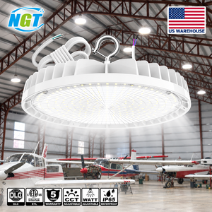 ไฟ LED UFO ไฮเบย์ 150W/120W/90W 100-277VAC สีขาว ปรับหรี่แสงได้ 0-10V สำหรับใช้ในเชิงพาณิชย์ อุตสาหกรรม โกดัง โรงงาน - Product Image 1