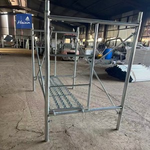 Échafaudages en acier Q235, produits finis d'usine, roulettes pivotantes, en stock - Product Image 4