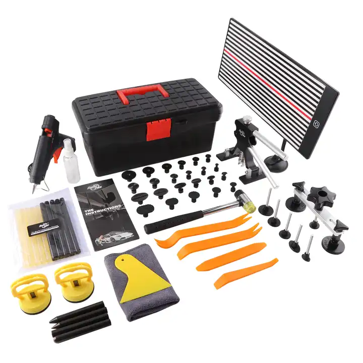 super pdr dent puller kit, auto dellen entfernung kit mit neuen  verstellbaren dellen abzieher für autore paratur oder hagels chäden