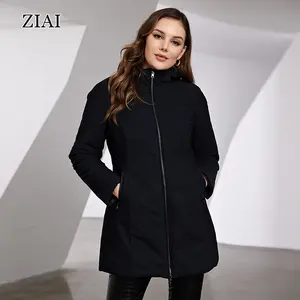 Down Jackets Women Thicken Clothes Overcoat Lace-up Women Winter Overcoat