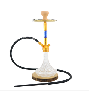 Venta caliente manguera única aluminio Hookah Shisha Set Premium completo fumar Kit mejor vendedor Hubbly Bubbly Hookah al por mayor - Product Image 1