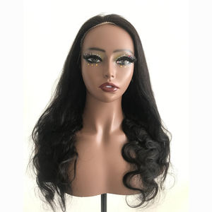 无胶假发越南假发13x4蕾丝正面人发生发黑色女性天然彩色透明蕾丝美容产品 - Product Image 2