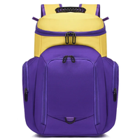 Mochila de Baloncesto Personalizada con Logotipo, Mochila Grande para Baloncesto con Compartimento para Balón, Mochila Deportiva Resistente para Equipos