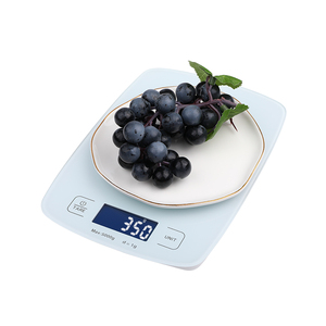 5kg Gehärtetem Glas Material für Haushalt Digitale Wiegende Küche Waagen Essen - Product Image 1