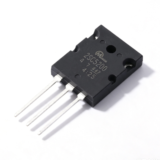 Original 2SC5200 NPN Power Triode 230V 150W TO-264 TO-3PL High Collector Voltage 100W Audio Amplifier Electronic Components