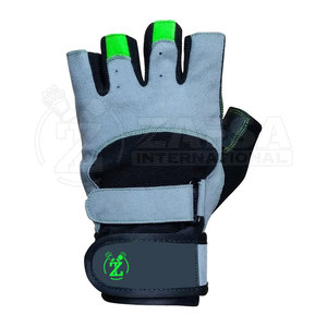 Gants de gymnastique en cuir fabriqués au Pakistan pour hommes et femmes avec support de poignet pour le sport et l'entraînement en salle de sport - Product Image 3