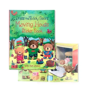 Libros de pegatinas para niños de 0 a 3 años con más de 180 pegatinas, libros para niños para Educación Temprana, juguete montessori