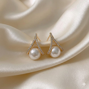 Élégantes boucles d'oreilles pendantes de style cage, plaquées or 14 carats, en argent sterling 925, pour femmes, pour le quotidien, les banquets et les rendez-vous - Product Image 3