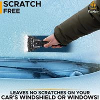 Fabrication en usine divers déneigeur de voiture grattoir à glace poignée en mousse pare-brise outil de glace extensible