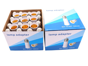 E27 Tiêu Chuẩn Vừa Cơ Sở Mở Rộng Ổ Cắm Adapter 120Mm Vít Max 200W Đèn Ổ Cắm Extender CE Chứng Nhận Trong Nhà Sử Dụng - Product Image 6