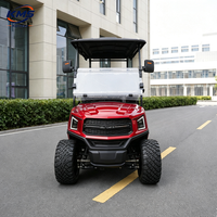 Ventes directes d'usine Komas, mini-voitures de golf électriques, batterie au lithium 48v, 4 roues, 4 places, certificat CE, 30-50 km/h, autonomie de 70-90 km