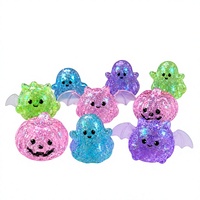 Jouets Squishy Pailletés d'Halloween en Gros – Adorables Fantômes, Citrouilles, Chauves-souris Anti-stress à Presser – Cadeaux de Fête pour Garçons et Filles 14 ans et plus