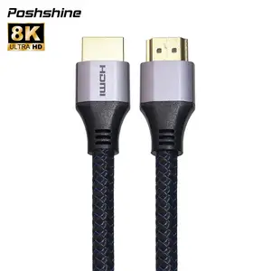 Anpassbare zertifizierte 8K 60hz 4k 120hz 1080 Xxx HD-Video HDMI zu HDMI-Kabel Unterstützung Lieferanten Kabel HDMI für TV-Computer