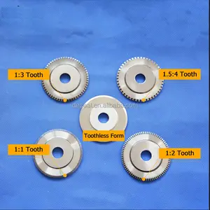 Ground And Hardened Side Plates Circular Slitter Knife Pneumatic Holder For Foil Cutting