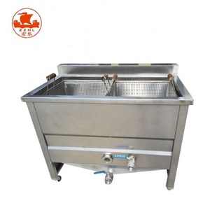 Ligne de production de 8 chips de patates douces frites à petite échelle pour flocons de pommes de terre congelés Friteuse pour fruits légumes - Product Image 2