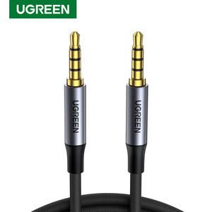 3.5mm <b>Cable</b> 4 Pole TRRS 4-Conductor Auxiliary Male to Stereo Jack Support <b>Microphone</b> Function Audio AV183/20497 3.5mm <b>Cable</b> - Product Image 1