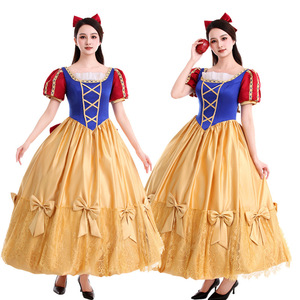 <span class=keywords><strong>Costume</strong></span> da Principessa delle Fiabe <span class=keywords><strong>di</strong></span> Grimm per Halloween, Abito per Cosplay Adulti, Outfit Classico in Poliestere per Feste a Tema TV/Cinema - Product Image 6
