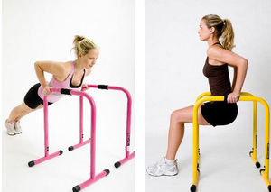 Professional Indoor Fitness Heavy Duty Adjustable Dip <strong>bar</strong> Stands Station Parallettes Gymnastics Parallel <strong>Bars</strong> - Product Image 3