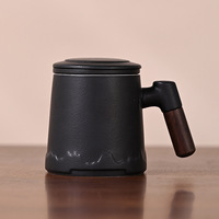 Tasse à thé classique en céramique avec infuseur pour le bureau, personnalisable, cadeau d'affaires, vente en gros, origine Chine
