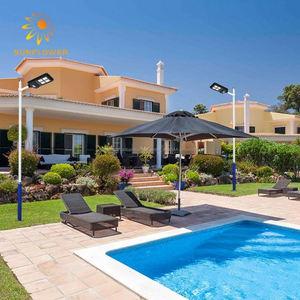 De aluminio <span class=keywords><strong>a</strong></span> prueba de agua 30w al aire libre todo en un Sensor de movimiento Solar Led de la vivienda de la luz de calle - Product Image 5