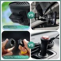 Caméra embarquée GreenYi 4K OEM pour Benz Classe C C300 GLC GLC300 2015-2019, Plug & Play, DVR de voiture, Type C, WiFi, contrôle par application