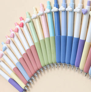 Schulpapier Anti-Stress EVA Griff versenkbar Cloud Lovely Gel-Stift-Set - Product Image 1