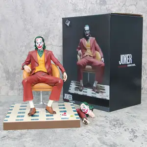 Patung mainan Joker seri film kustom kualitas tinggi patung tokoh aksi