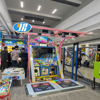 Machine de jeu de danse de simulation de parc d'attractions YIRUN, machine de danse musicale, machine d'arcade Dance Revolution