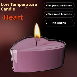 Velas de Baja Temperatura con Diseño de Corazón y Redondo - Product Image 6