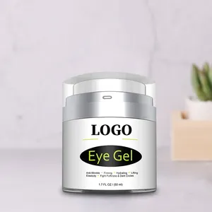 Özel göz jeller silikonsuz anti-kırışıklık ve nemlendirici ve salatalık ve C vitamini Anti-aging doğal göz jeli