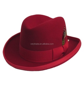 Uomini lana Homburg cappello m l xl* foderato di raso fedora <span class=keywords><strong>padrino</strong></span> - Product Image 1