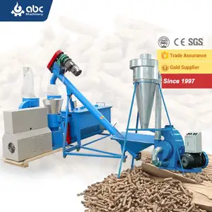 Quality Assurance Diesel PTO Small Flat Die Sawdust Biomass Mini Electric Pellet Mill for Making Wood,Straw Homemade Pellets