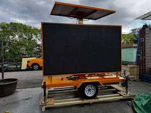 شاشة عرض إشارات المرور المتنقلة على المقطورة مع مؤشرات ضوئية - Product Image 5