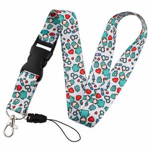 2025 New Designs Doctor and Nurses Keychains <b>Lanyards</b> with ID Badge Card Holder - Product Image 3