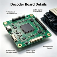 Kit de Cabezal de Impresión y Decodificador Original Grado 5113 para Impresora de Formato Ancho, Repuestos