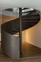 Kits d'escaliers en spirale intérieurs et extérieurs de style élégant