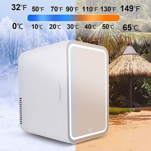 Offre Spéciale : Mini-réfrigérateur Rétro Vintage 4L Compact et Élégant avec Éclairage LED et Miroir, Chaud/Froid, Idéal pour Hôtels et Utilisation Extérieure – Nouveauté Direct Usine - Product Image 6