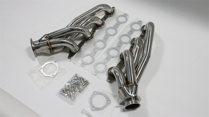 Collecteur d'échappement GRWA en acier inoxydable 201 pour Chevy LS1 LS6 <span class=keywords><strong>LSX</strong></span> V8 Collecteur d'échappement court universel en acier inoxydable pour échange de moteur - Product Image 2
