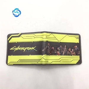 Cyberpunk 2077 Spiel Anime PU Short Wallet Trendy Student Unisex Karten halter Zubehör - Product Image 4