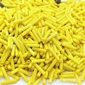 Perline di Vetro Indiane Perlin, Perline a Tubo da 6mm, 3300 Pezzi (Rosso e Argento) per Penne Decorate, Prodotte in Cina - Product Image 4