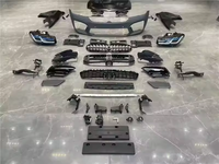 SJC Pièces et Accessoires Auto pour BMW Série 5 F10 F18 Kits Carrosserie 2011-2017 Amélioration Style M5 G30 Pare-chocs Avant Pare-chocs Arrière Phares