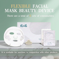 Appareil de beauté micro-courant flexible Lumikitten type masque - Kit de sculpture faciale à domicile (6 ensembles)